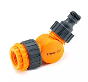 Фітинг Presto-PS адаптер поворотний для конектора з внутрішньою різзю 1/2-3/4-1 дюйм (5821) Presto-PS